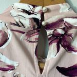 Karl Lagerfeld  Paris - gathered mock neck floral printed tank in size med. Photo 4