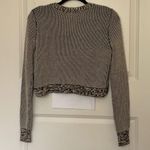 Urban Outfitters UO Silence + Noise Fishnet Cropped Sweater Medium Photo 3