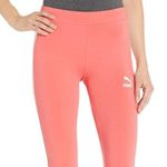 Puma  Cotton Leggings Coral/White NWT Size Small Photo 9