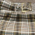 Jonathan Simkhai Belted Plaid Trouser Pants‎ Wool
Blend Ochre 6 Tan Photo 6