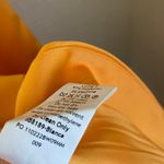 House Of CB  ‘Bianca’ Tangerine Satin Pleated Corset Midi Dress NWOT‎ size L Photo 11