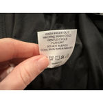 Quince  Black Tencel Jersey Side Tie Dress Sleeveless Midi Wrap Sz Large L NEW Photo 6