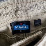 KAVU  Brown Hemp Capri Pants in Size 6 Photo 1