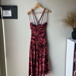 Ulla Johnson NEW Dress Marcella Wild Rose Pink Print Halter Midi Dress Size 2 Photo 8