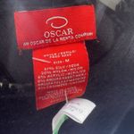 Oscar de la Renta Oscar Cashmere Sweater Medium Quiet Luxury Fringe Angora Lightweight Warm Cozy Photo 4