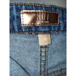 Kut From The Kloth  High Rise Jane Long Short Dark Wash size 14 #721 Photo 5