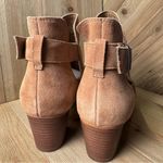 Franco Fortini  Women’s Tan Brown Leather Suede‎ Niki Ankle Boots Casual size 10 Photo 1