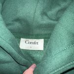 NEW Comfrt Affirmation Hoodie size L Green Size L Photo 3
