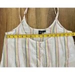 Volcom  Women's Ruffled Tropical Stripe Island Cami‎ Tank Size XS NEW Photo 3