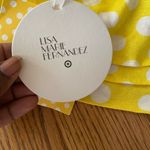 Lisa Marie Fernandez One Shoulder Yellow Polka Dot Maxi Dress NWT Size XXS Photo 6