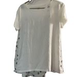 Loft  Outlet NWT White Flowy Blouse #6782 Photo 0