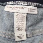 Liz Lange  Maternity Blue Distressed Cotton Stretch Jeggings Jeans Pants Large Photo 11