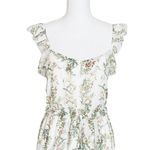 Gal Meets Glam  Dress Women’s Size 2 Floral Ruffle Cross-Back Romantic Garden Photo 2
