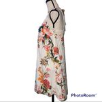 Eyeshadow  junior small halter dress floral print zipper close ties around neck Photo 2