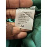 Buxom Curvy Maxi Dress Button Up Tiered Layered Ruffles Sz 3X Boho NWOT READ Green Photo 10