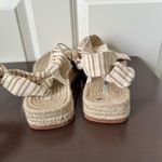 ZARA  Lace Up Striped Espadrille Sandals 40 , US 9.5 Photo 2