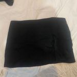 Edikted black satin micro skirt Photo 4