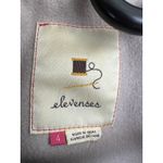 Anthropologie Elevenses Master Car Beige Tan Wool Blend Puff Sleeve Peacoat 4 Photo 5