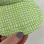 Lele Sadoughi  x Solid & Striped Women's Hard Visor Hat Green‎ White One Size Photo 2