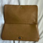 EXPRESS Tan Vegan Leather Clutch Photo 1