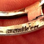 Vintage Modernist sterling silver Aarikka Ring made by Kaija Aarikka, 1960s Mad Photo 5