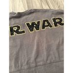 Spirit Jersey Star Wars Shirt Small Gray Disney Parks Puff Print Galaxy’s Edge * Photo 11