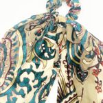 Urban Outfitters NEW Womens Velvet Paisley Scarf Scrunchie Hair Accessory Boho Photo 1