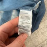 Madewell Blue Tie Dye Cap Sleeve Boxy Top Size XXS Oversize Fit I27 Photo 4