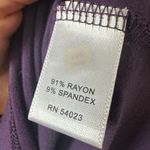 Banana Republic  Deep Purple Cowl Neck Blouse Photo 3