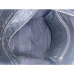 Zadig & Voltaire Bianca Black Leather Shoulder Bag Photo 5