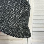 Talbots  Women's Woven Tweed Bucket Hat Black/Gray-OS Photo 2