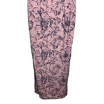 JS Collections  WINNIE COLUMN GOWN Dark Blush Lace Overlay Sz 10 Mother of Bride Photo 6