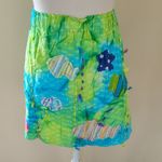 Hand crafted tie dye paperbag skirt size xl Photo 3