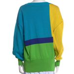 Vintage Escada Sweater Embroidered Car and Sequined Paw Prints, Sz 42 US L Photo 2