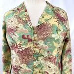 MONTEREY BAY 90s Vintage Green Pink Floral Jacket Womens PM Cottage Fairy Retro Size undefined Photo 1