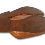 Jenn Ardor Caramel Reptile Embossed Backless Slip Photo 2