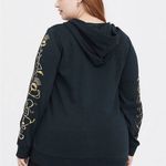 Outlander Hoodie With Lace Up Neck Line Green Size 0 Photo 1