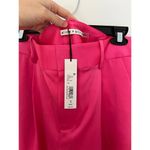 Alice + Olivia NWT Hot Pink Satin Bermuda Shorts Photo 3