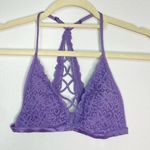 Victoria's Secret NWOT Victoria’s Secret Purple Lavender Floral Lace Bralette Photo 1