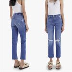 Mother Superior The Tomcat Jeans Blue Playing with Scissors Ankle Straight US 25 Photo 1
