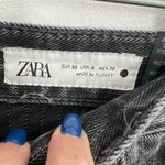 ZARA wide leg Jeans STRAIGHT leg High RISE Washed Black COLLECTION 6 Womens NWOT Photo 6