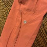 Lululemon  Orange Red Cropped Pocket Legging Photo 1