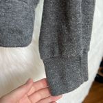 LNA  elbow cut out gray long sleeve sweater shirt Photo 4