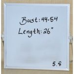 Tahari  Womens Blue Linen V-Neck Short Sleeve Shirt Top Plus Size 1X Leaf Pattern Photo 7