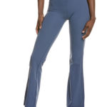 Sweaty Betty NWT  Glow Rib Flare Trouser, endless blue, size S/6. Photo 0