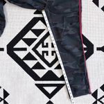 Sundry  x Anthropologie Side Trim Camo Le Soleil Pants in Charcoal Size 27 Photo 8