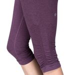 Lululemon In The Flow Crop II Heathered Berry Yum Yum Size l Photo 2