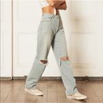 Boyish  Ziggy Distressed Authentic Rigid Relaxed Straight Jean In I Am Love Sz 26 Photo 2