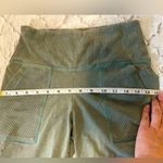 Aeries medium biker shorts. Like new grayish green color Photo 7
