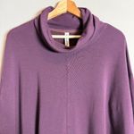 Athleta  Ethereal Brushed Funnel Neck Pullover Sweatshirt Women's Small Purple Photo 7